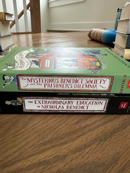 Photo of free mysterious Benedict Society books (Near Downers grove north HS) #1