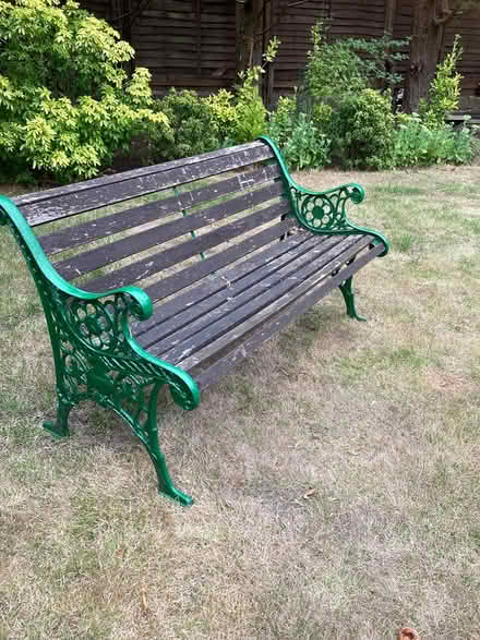 Photo of free Garden bench (Bisley) #1