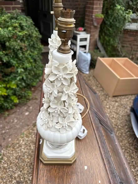 Photo of free Porcelain Capodimonte lamps 1960’s (Harpenden AL5) #2