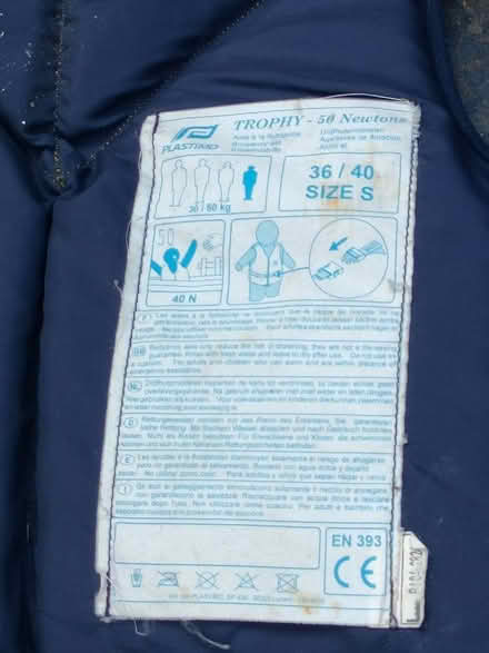 Photo of free Flotation vest size small could do with a clean (Southport PR8) #2
