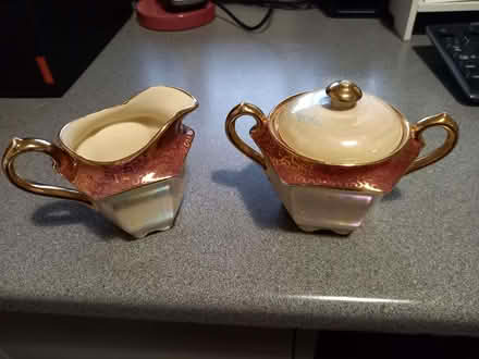 Photo of free Vintage Sadler Sugar Bowl & Milk Jug (Grange CH48) #1