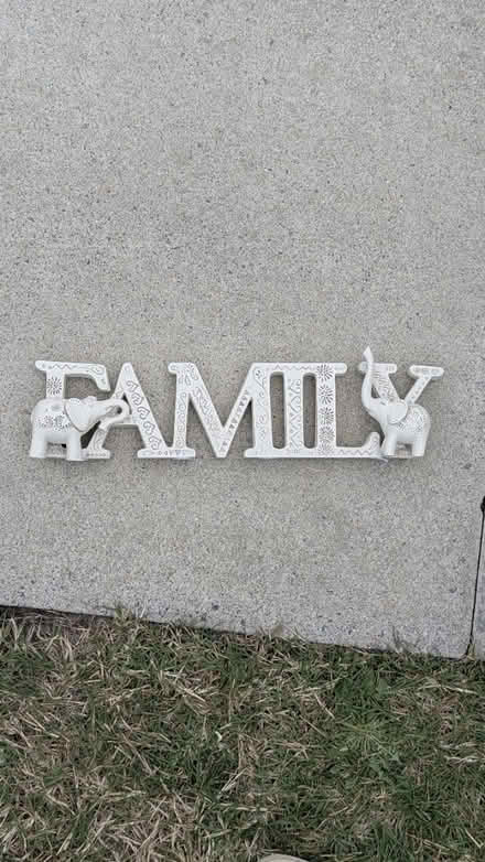 Photo of free Family sign (Calcot RG31) #1