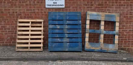 Photo of free Pallets (3 pieces) (South Croydon) #1