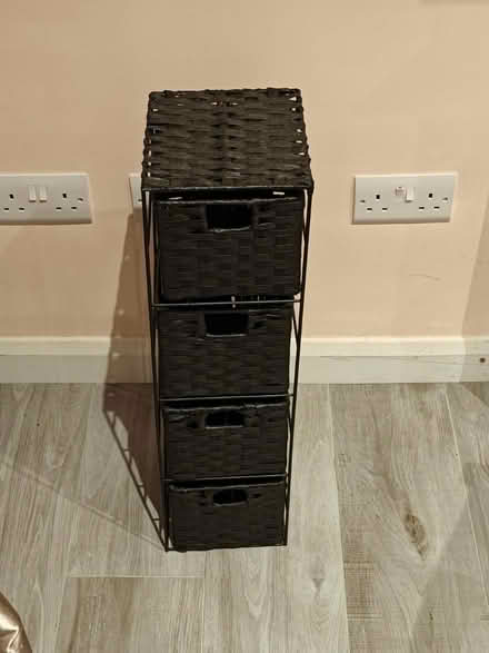 Photo of free 4 drawer storage unit (Sm4) #1