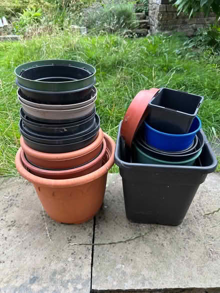 Photo of free Large sturdy plant pots (Turton BL7) #1