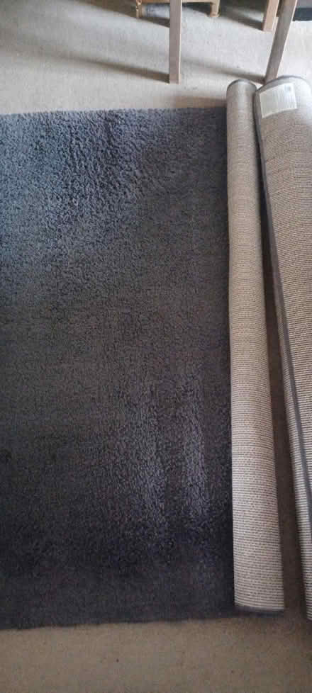 Photo of free Two blue thick pile rugs (CT4) #3