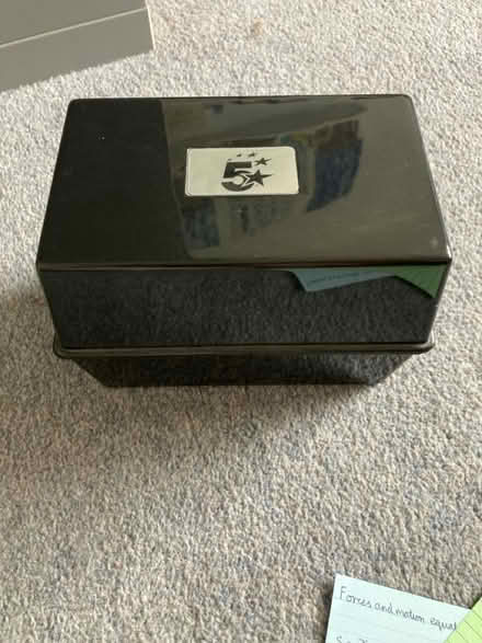 Photo of free Revision / index cards and box (SW16 Norbury, Green Lane) #2
