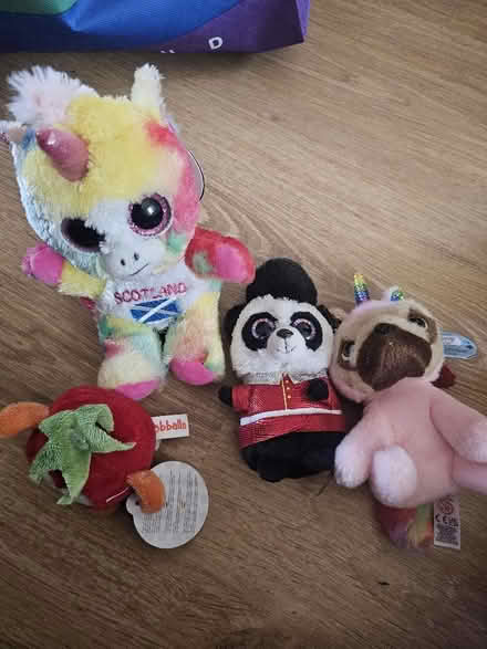 Photo of free 4 small plush toys (West Oxfordshire OX28) #1