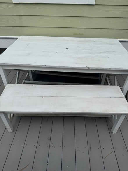 Photo of free Outdoor picnic table (Stone Harbor) #1