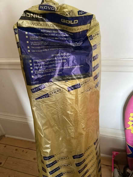 Photo of free roll of acoustic underlay for wooden floors (Firhill G20) #1