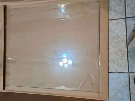 Photo of free Clear glass splashback (Marsh LA1) #1