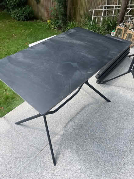 Photo of free 7 chairs 2 large 1 small table (BR4) #3
