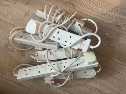 Photo of free Set of 6 multi socket extensions (NW6 West Hampstead) #1