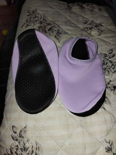 Photo of free 1 pair child's beach slip ons (Bloxwich.walsall WS3) #1