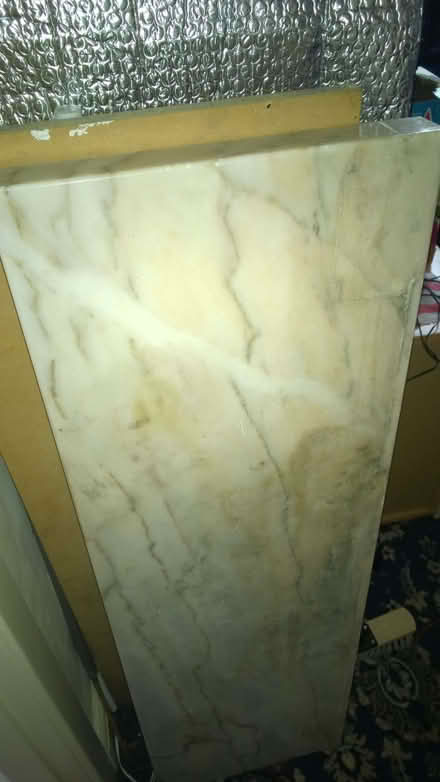 Photo of free Marble Fire Surround and base (Clitheroe BB7) #2