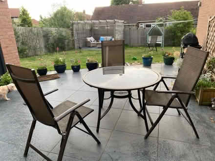 Photo of free 5 piece garden furniture (Stokesley TS95FA) #1