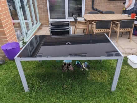 Photo of free Outdoor table (Holt Park LS16) #1
