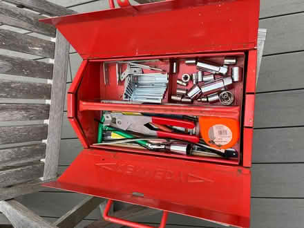Photo of free Metal tool box (Milton-under-Wychwood OX7) #3