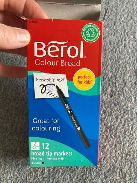 Photo of free Black felt tips (SW16 Norbury, Green Lane) #1