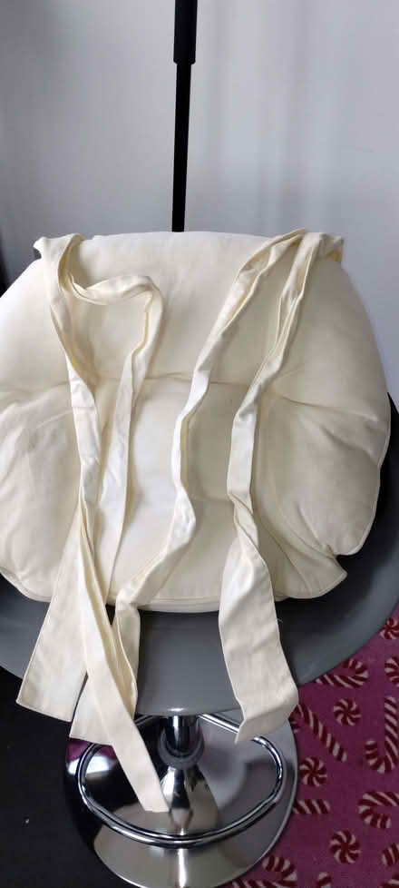 Photo of free Seat pads. Light yellow with tie backs (Melton Park) #2