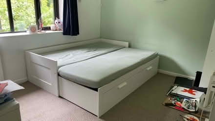 Photo of free IKEA Brimnes bed (BR2) #1