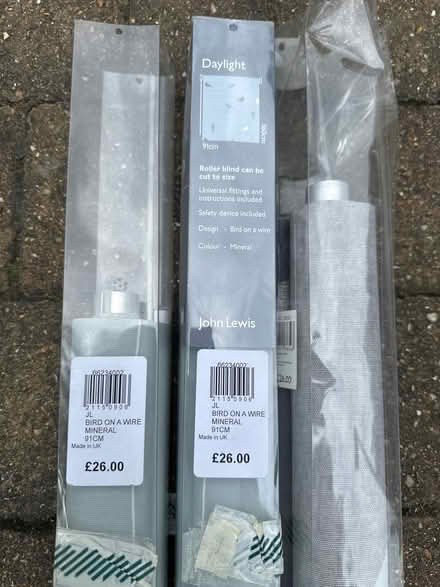 Photo of free Roller Blinds (John Lewis) (Twickenham) #2