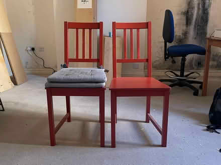 Photo of free Two chairs (Church Street DE56) #1