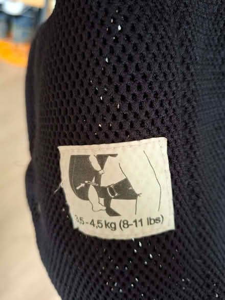 Photo of free Babybjorn baby carrier (Quernmore LA2) #3