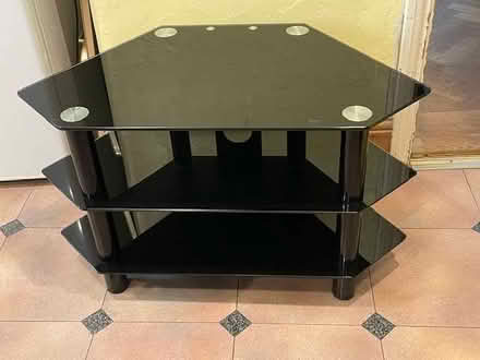 Photo of free Glass TV Stand (Tideswell SK17) #2