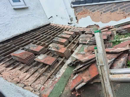 Photo of free Red clay roof tiles (Heswall) #3