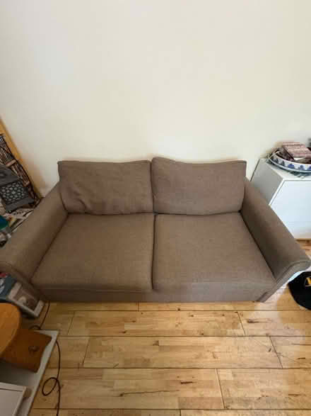 Photo of free Brown 3 seater DFS sofa - SE26 (Sydenham, SE26) #1