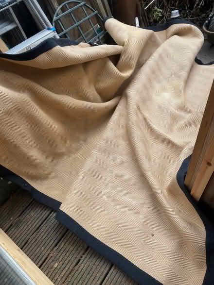 Photo of free Slightly stained but still good sisal rug (Hanwell W7) #1