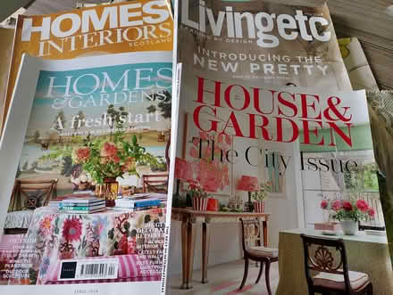 Photo of free Home and interior magazines plus wallpaper and fabric sample (Goldenacre EH5) #1
