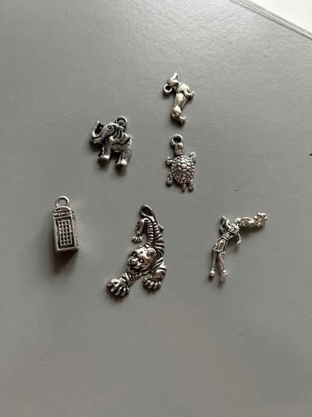 Photo of free Silver-tone charms for jewellery making or craft (South Woodchester GL5) #1