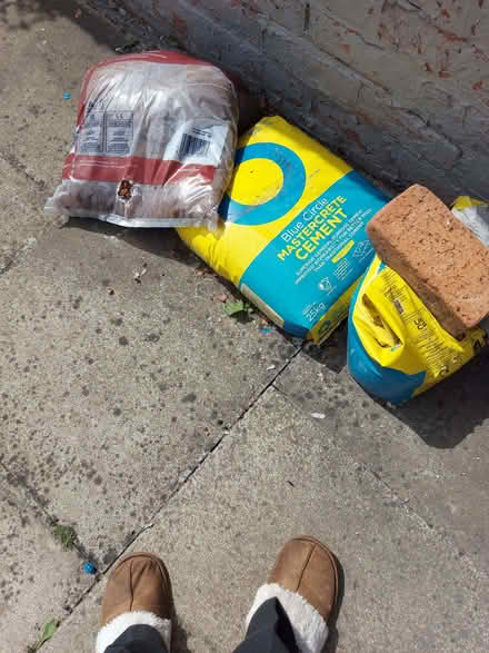 Photo of free Bag of cement and bag of sand (Ince-in-Makerfield WN2) #1