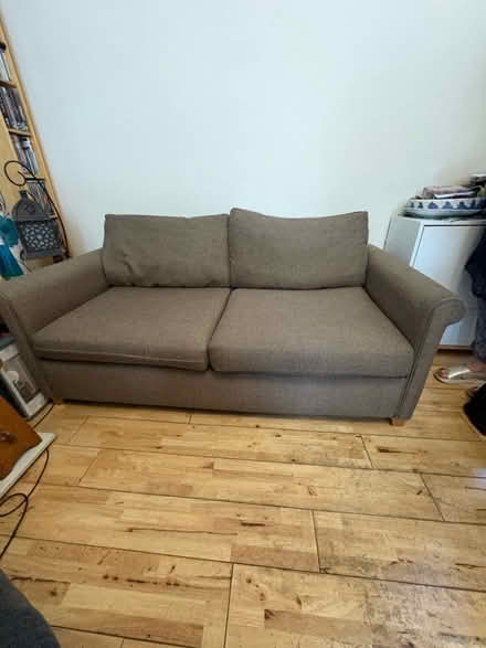 Photo of free Brown 3 seater DFS sofa - SE26 (Sydenham, SE26) #2