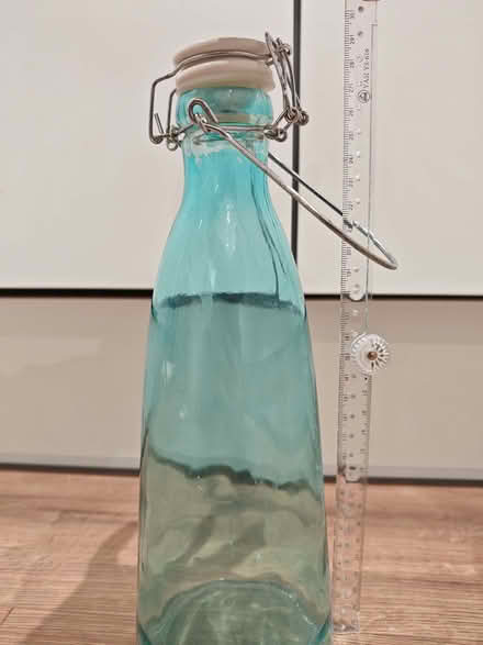 Photo of free Glass water bottle with stopper (Woosehill RG41) #1