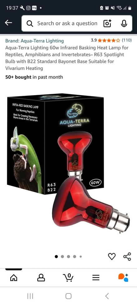 Photo of free Basking bulb (Senacre ME15) #2