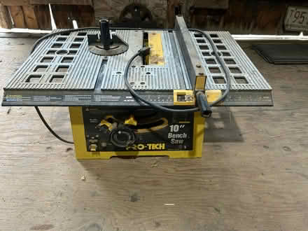 Photo of free 10” bench saw (Groton near School house rd.) #1