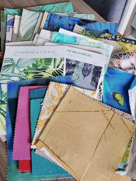 Photo of free Home and interior magazines plus wallpaper and fabric sample (Goldenacre EH5) #2