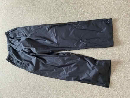 Photo of free Black waterproof trousers size M (Stone Cross BN24) #1