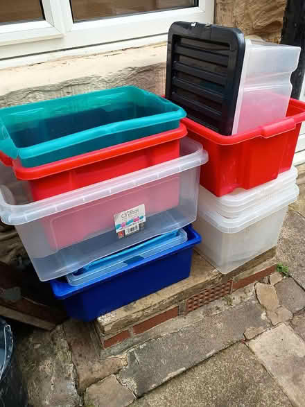 Photo of free Plastic boxes (Wf17 6LQ) #1