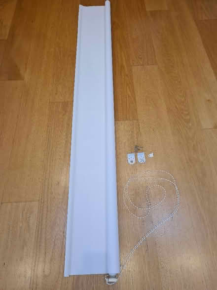 Photo of free White, black-out roller blind (Hayes BR2) #3