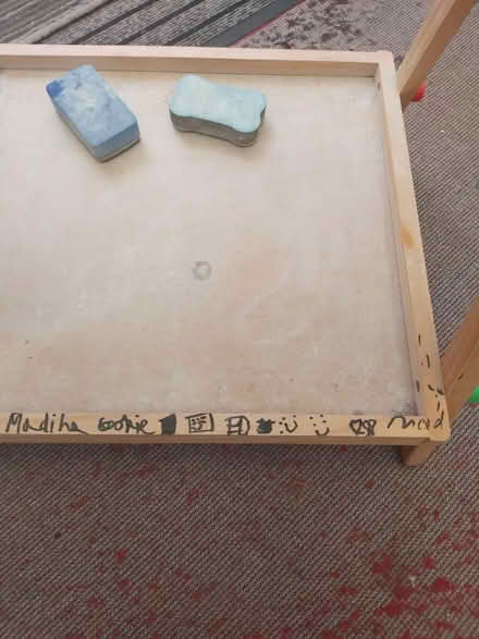 Photo of free Children white and chalk board (B33 OEH) #3