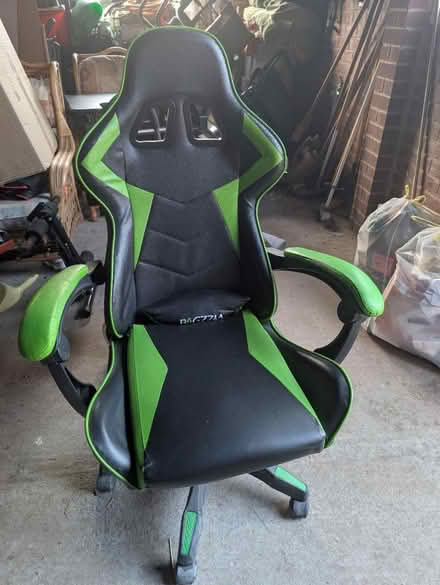 Photo of free Black and Green Chair (CV6) #1