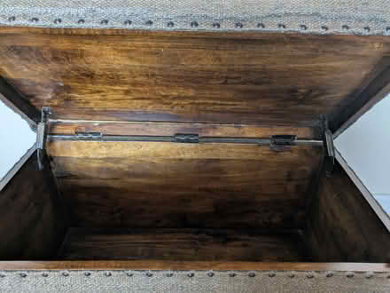 Photo of free Green wooden box (Lea preston PR2) #2