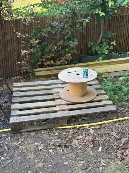 Photo of free Pallet & cable reel (Cirencester) #1