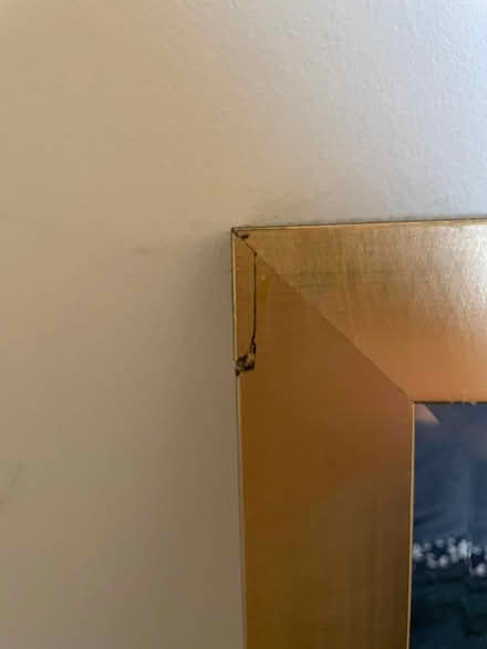 Photo of free Mirror in gold frame (Church Street DE56) #2