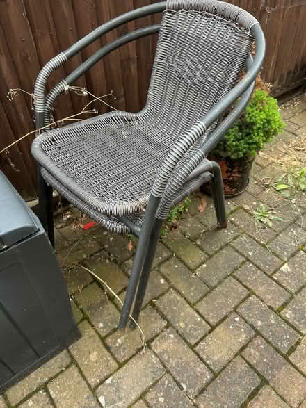 Photo of free 2x garden chairs (Orton Waterville) #1