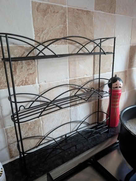Photo of free Freestanding black spice rack (Hornby LA2) #1